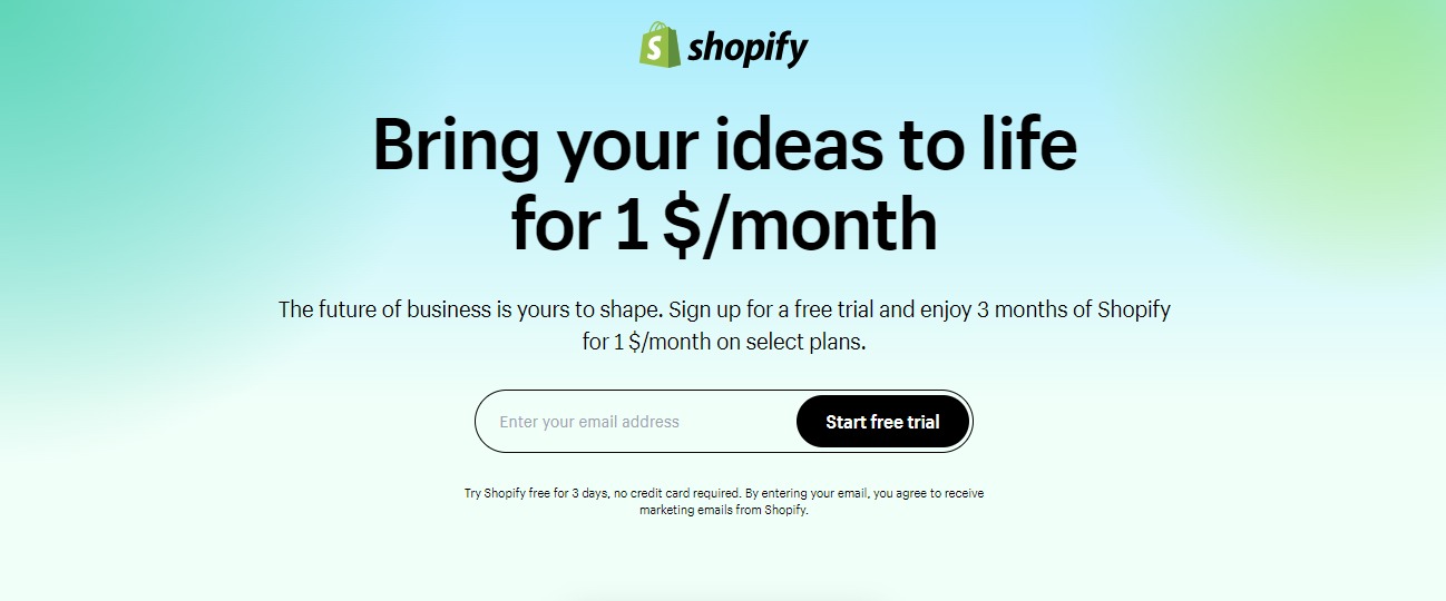 Shopify Landing Pages